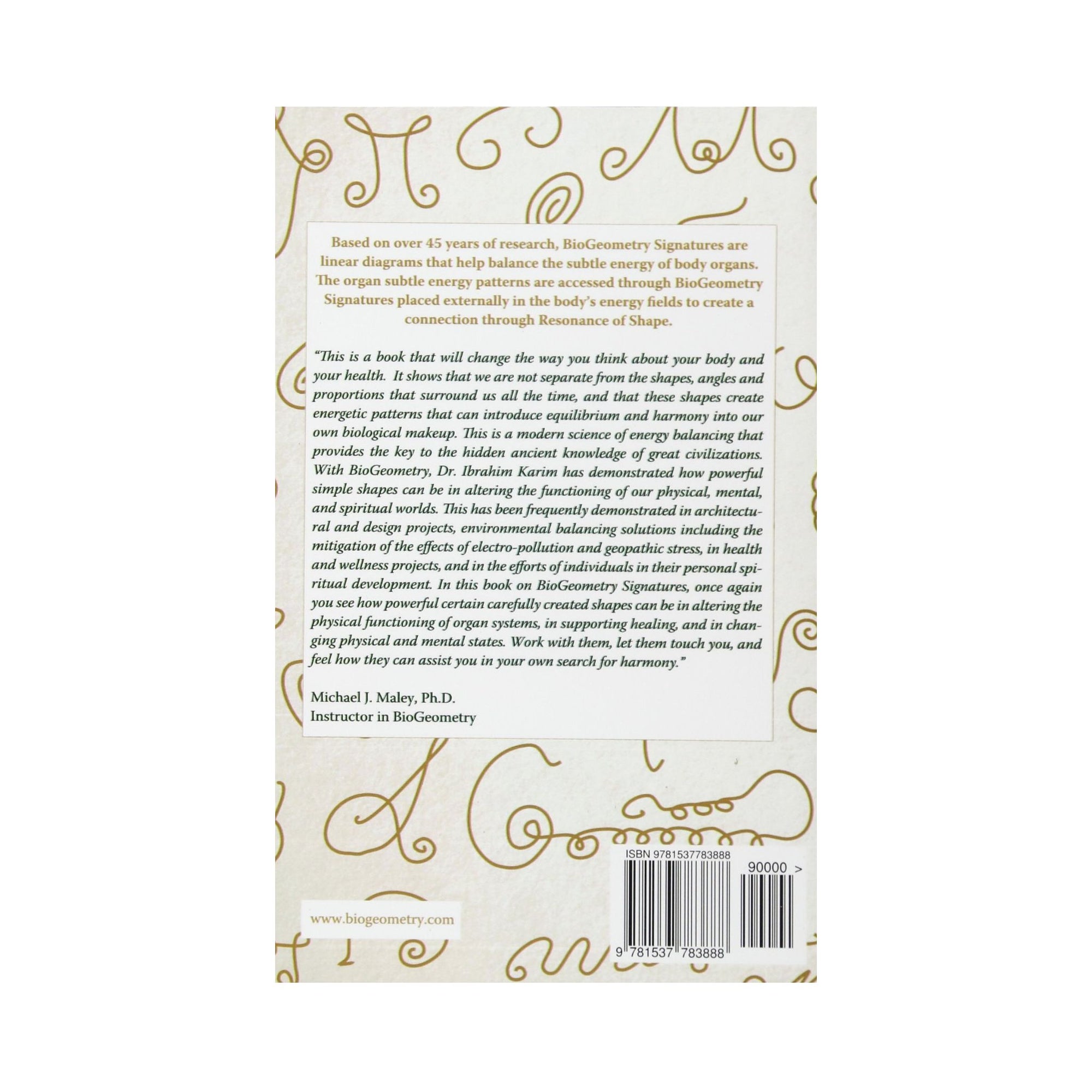 BioGeometry Signatures Book - Books - BG Shop Online - BioGeometry® Products