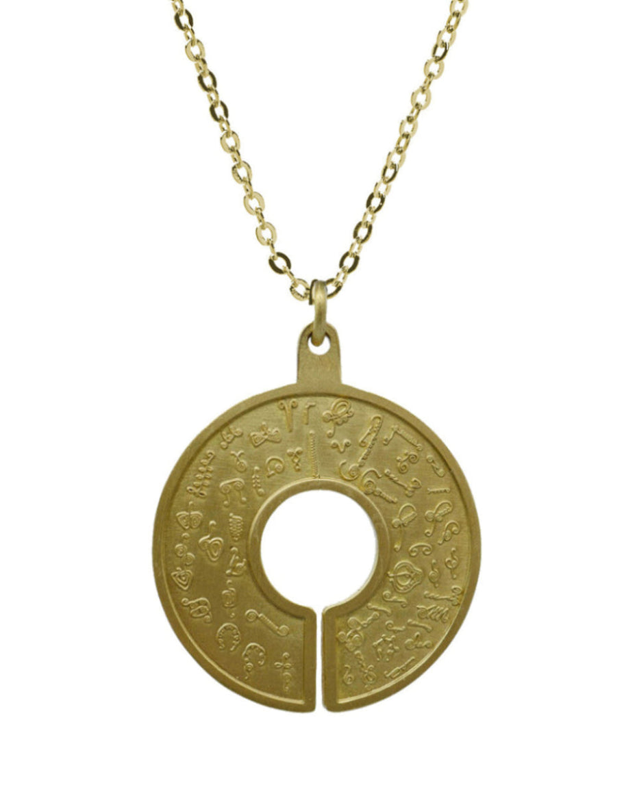 BioSignatures Pendant Yellow Bronze - Personal Balancing - BG Shop Online - BioGeometry® Products