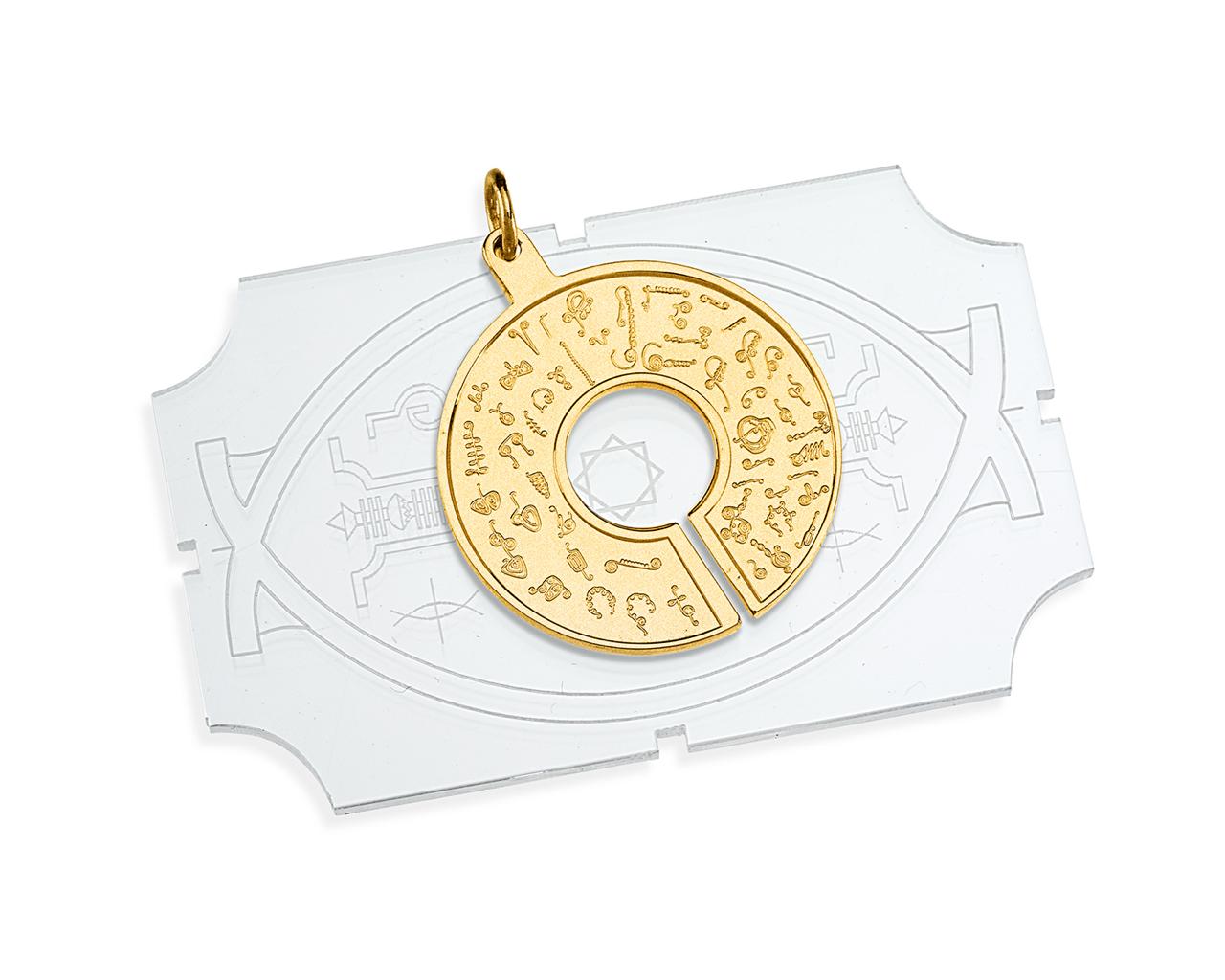NEW-BioSignature Pendant Gold Plated -  - BG Shop Online - BioGeometry® Products