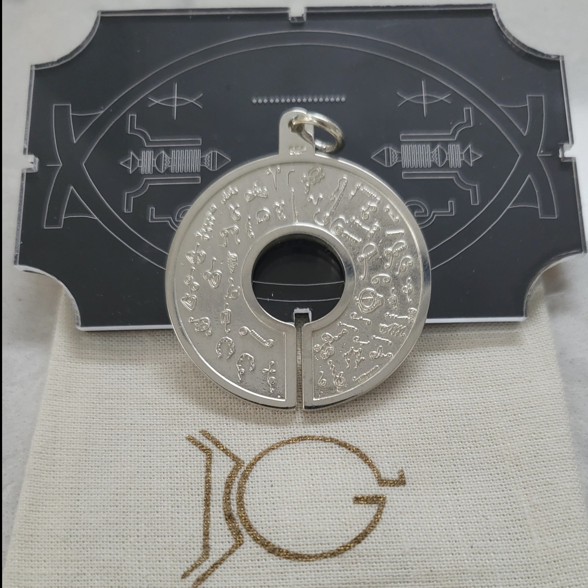 BioSignatures Pendant in Sterling Silver - Personal Balancing - BG Shop Online - BioGeometry® Products