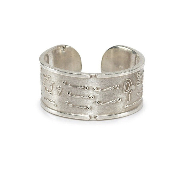 BioSignature ring in Sterling Silver (Small, Medium, Large) - Personal Balancing - BG Shop Online - BioGeometry® Products