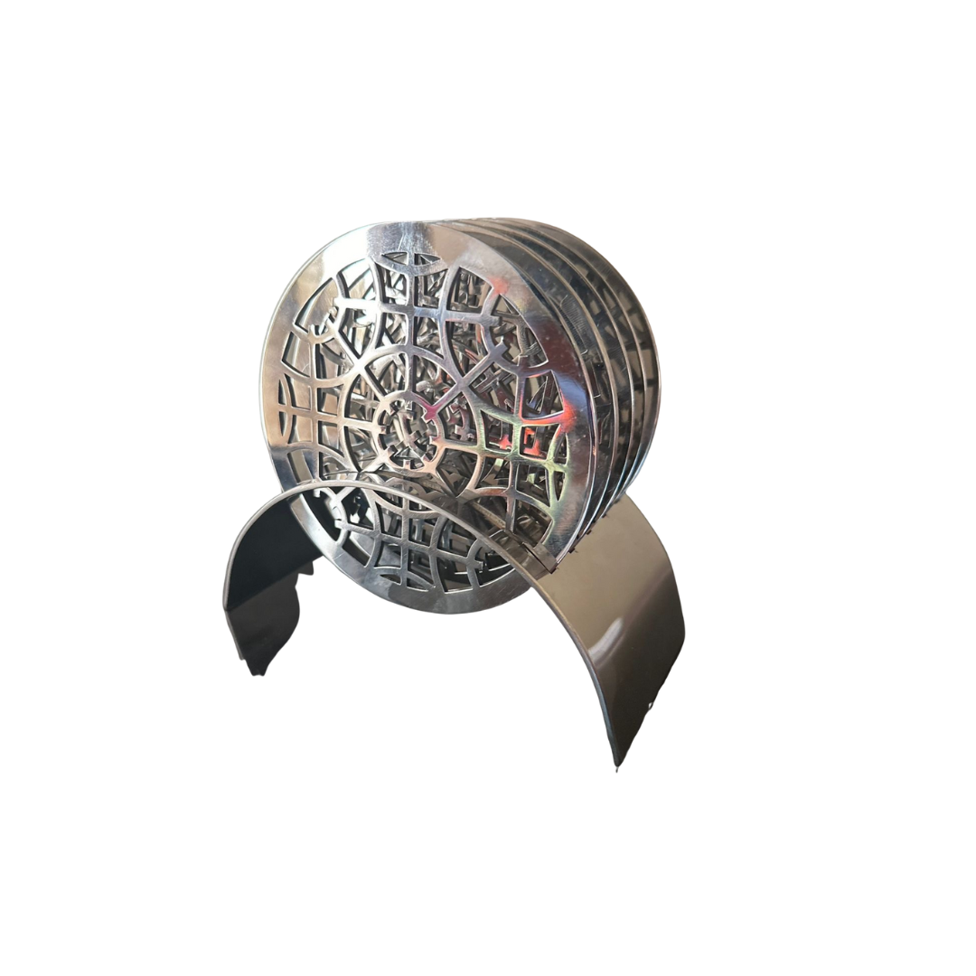 BioGeometry® Coasters – Set with Stand
