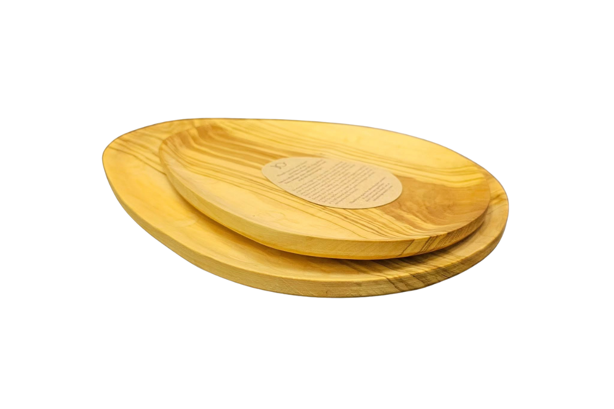 BioGeometry® Olive Wood BG Egg Plates