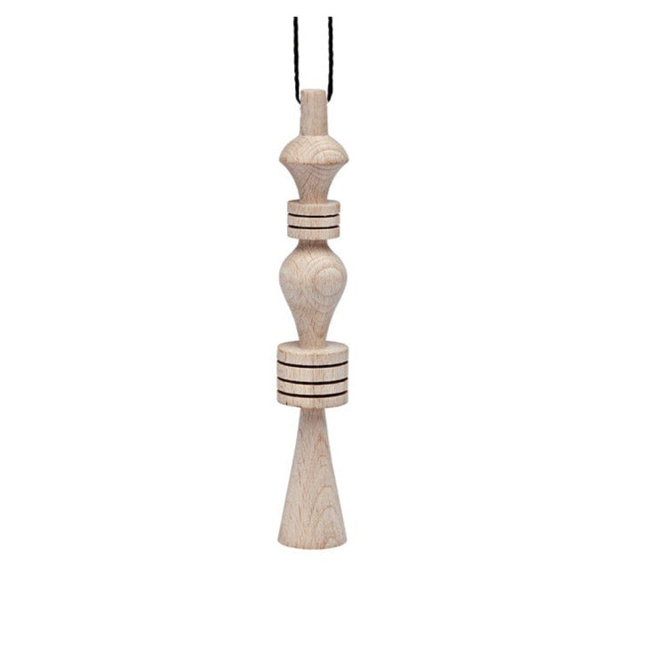 Djed-Wadj Combination Pendulum & BG3 Emitter (Wood) - Pendulums - BG Shop Online - BioGeometry® Products
